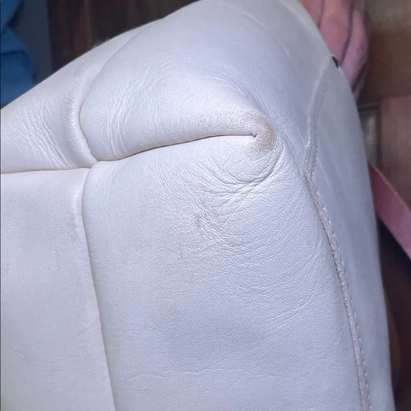 Portland Leather (Bone) Tote with Brown Straps Limited Edition - Picture 8 of 17